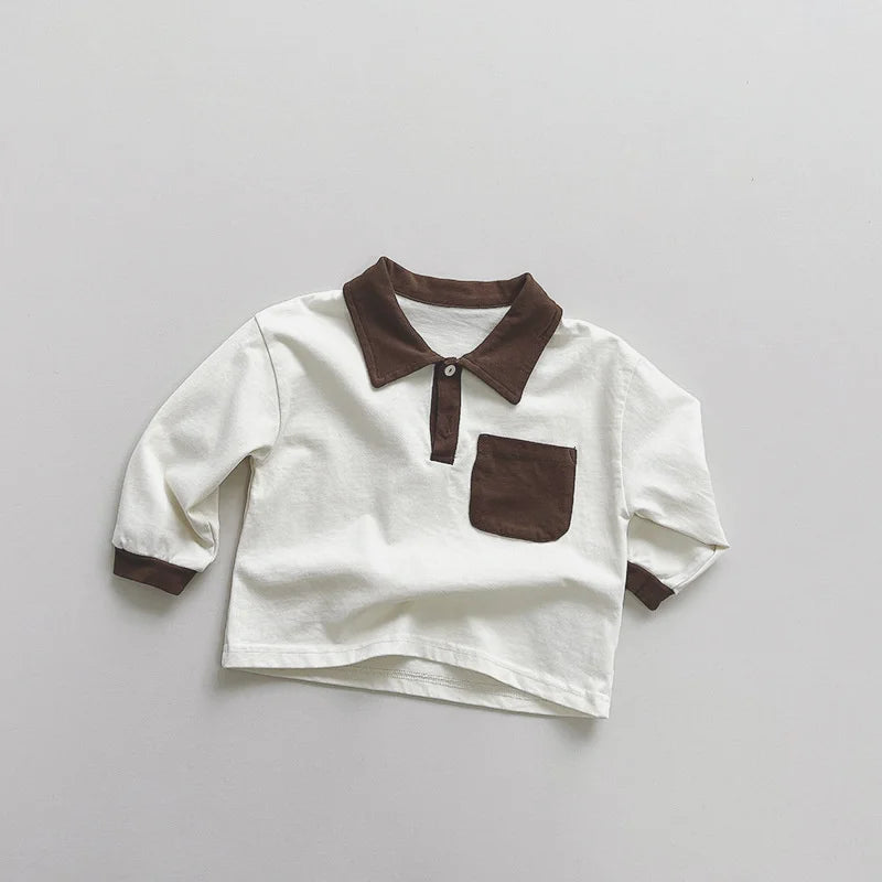Cotton 1-Pokcet Polo Shirt