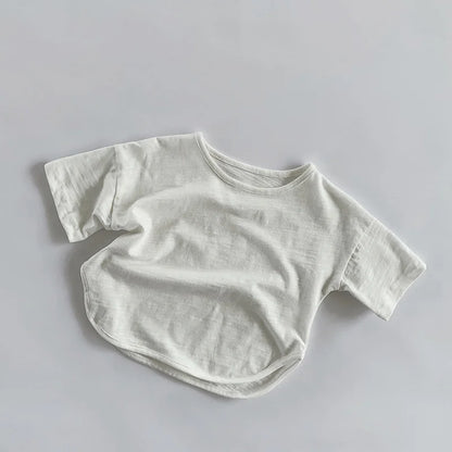 Cotton Short Sleeve Colourful Top