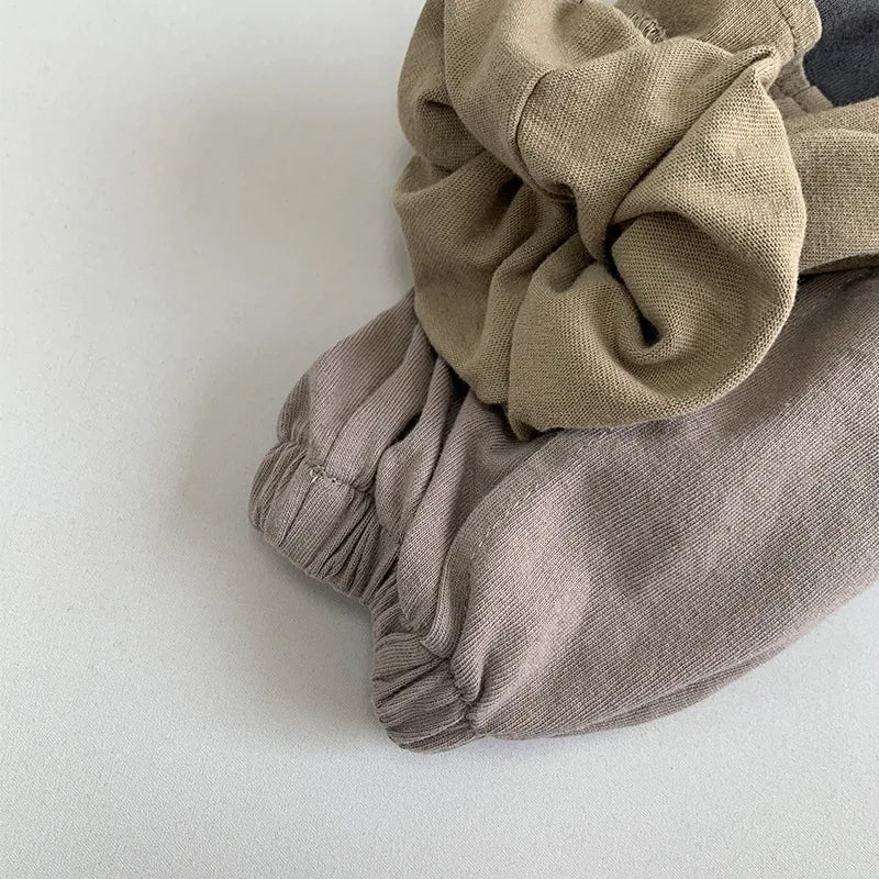 2-Colour Cotton Pants