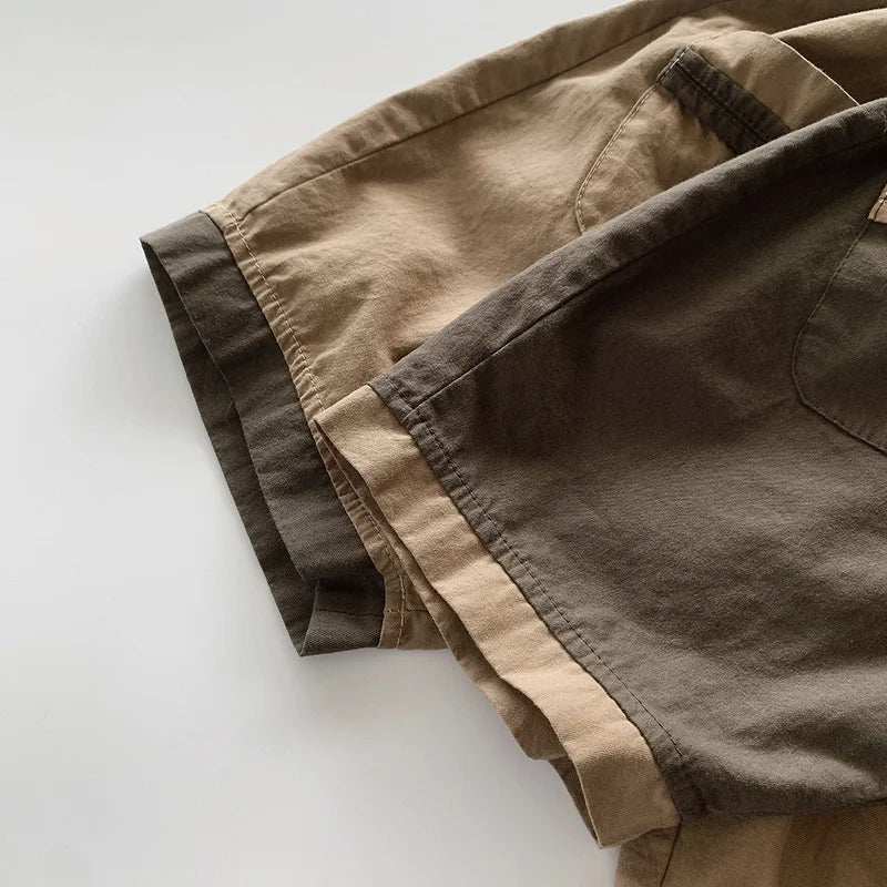 2-Colour Brownie Shorts