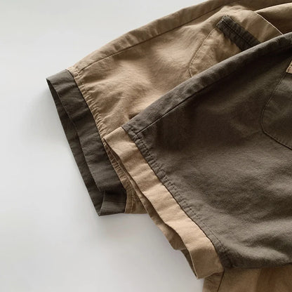 2-Colour Brownie Shorts