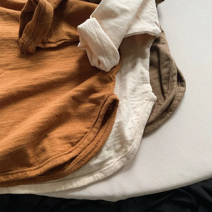 Cotton Long Sleeve Top