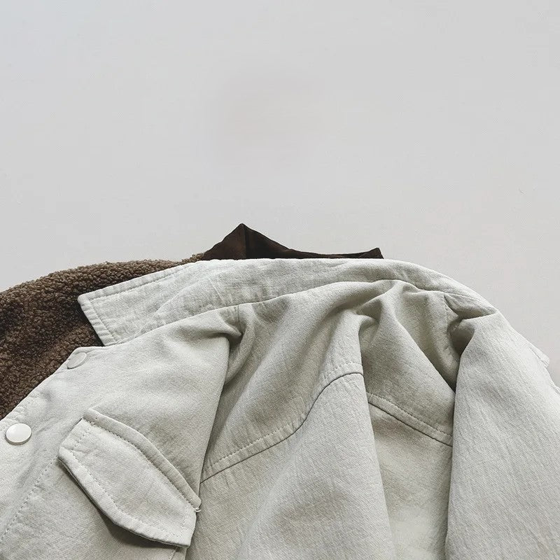 Reversible Winter Teddy Jacket