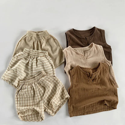 Summer Breathable Retro Tank Top