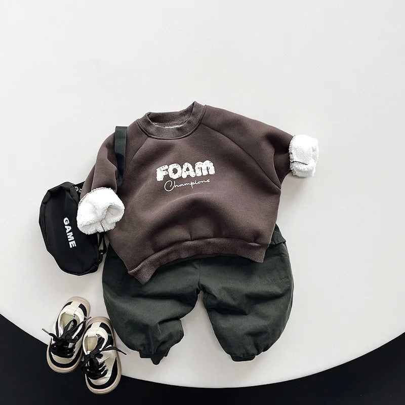 Foam Fleece Sweatshirt