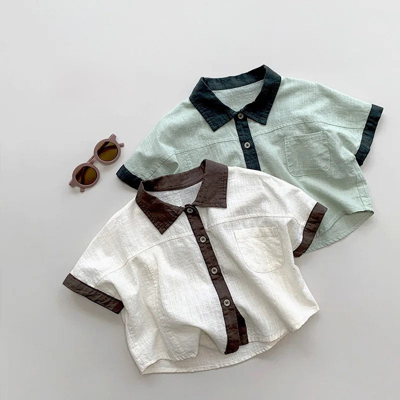 Cotton 2-Colour T-Shirt