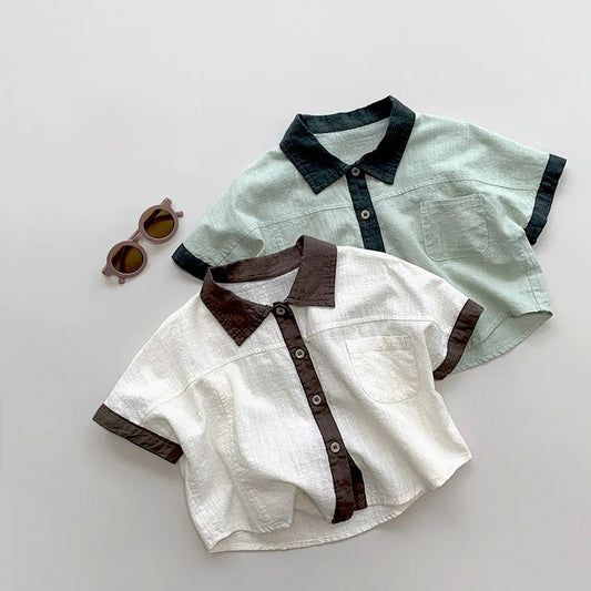 Cotton 2-Colour T-Shirt