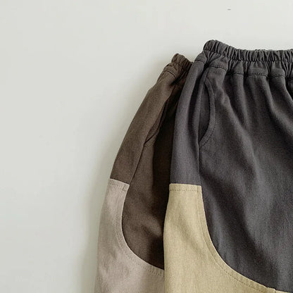 2-Colour Cotton Pants