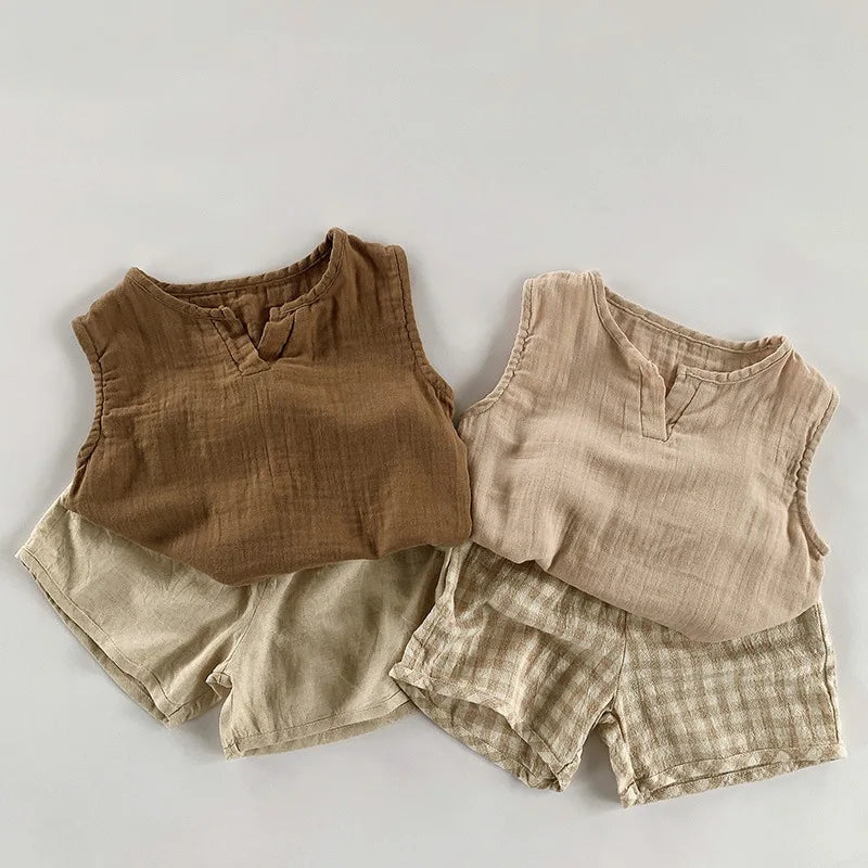 Summer Breathable Retro Tank Top