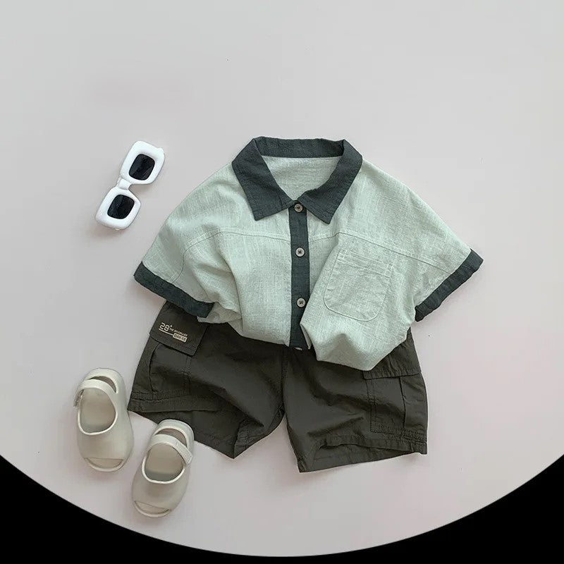 Cotton 2-Colour T-Shirt