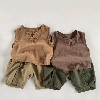 Summer Breathable Retro Tank Top