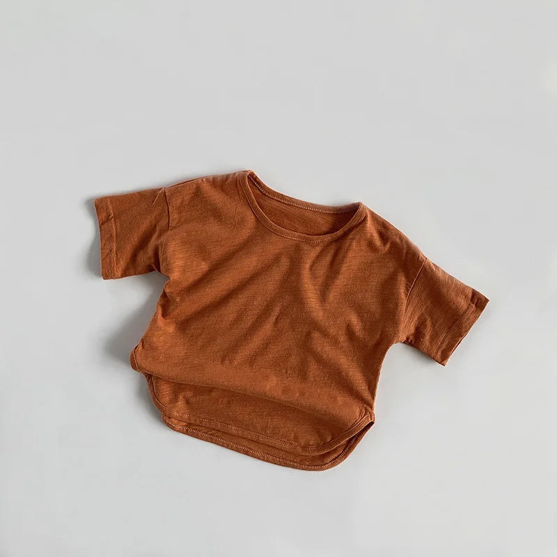 Cotton Short Sleeve Colourful Top