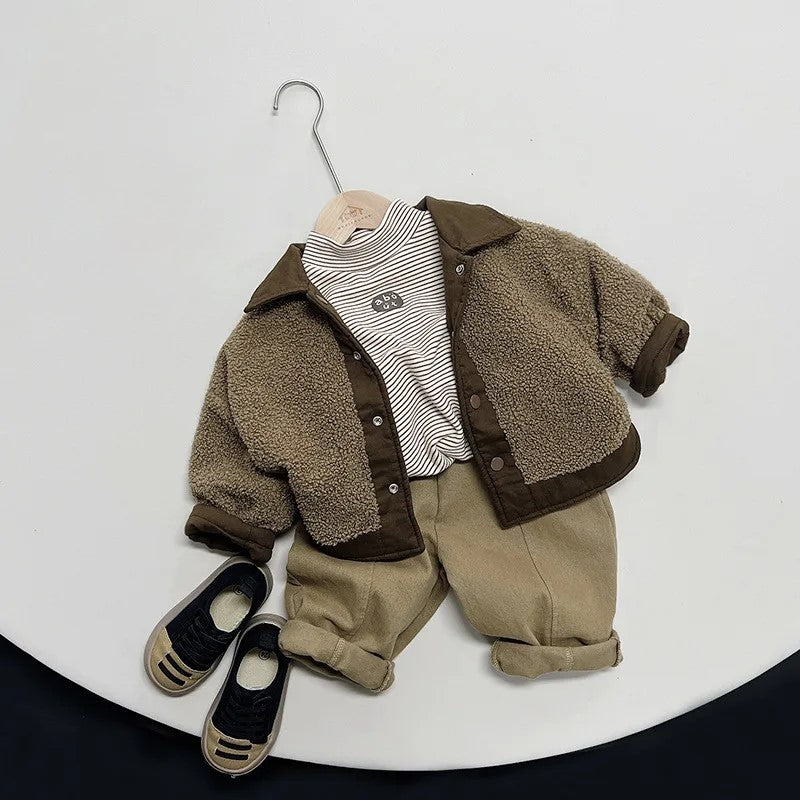 Reversible Winter Teddy Jacket
