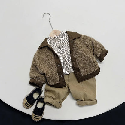 Reversible Winter Teddy Jacket