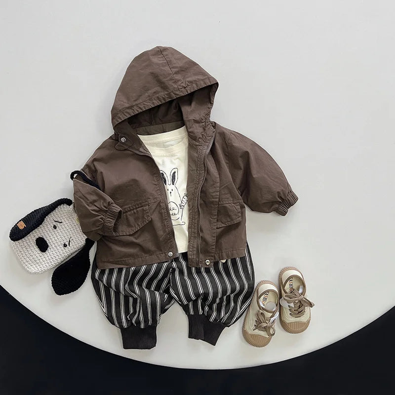 Thick Cotton Stripped Pants