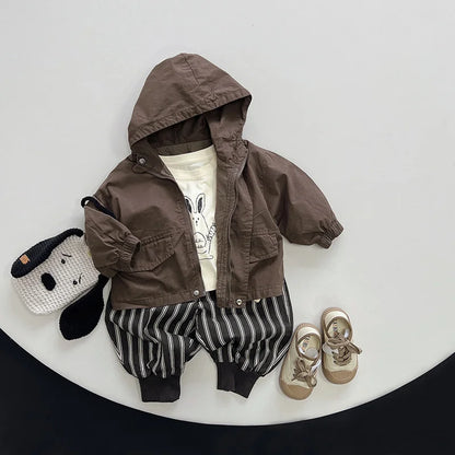 Thick Cotton Stripped Pants