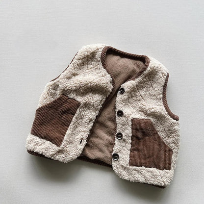 Warm Fleece Teddy Vest