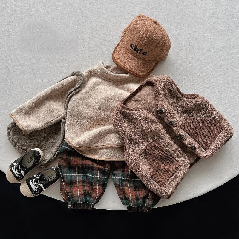 Warm Fleece Teddy Vest