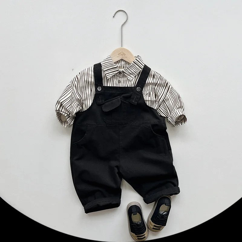 Strapped Square Overalls