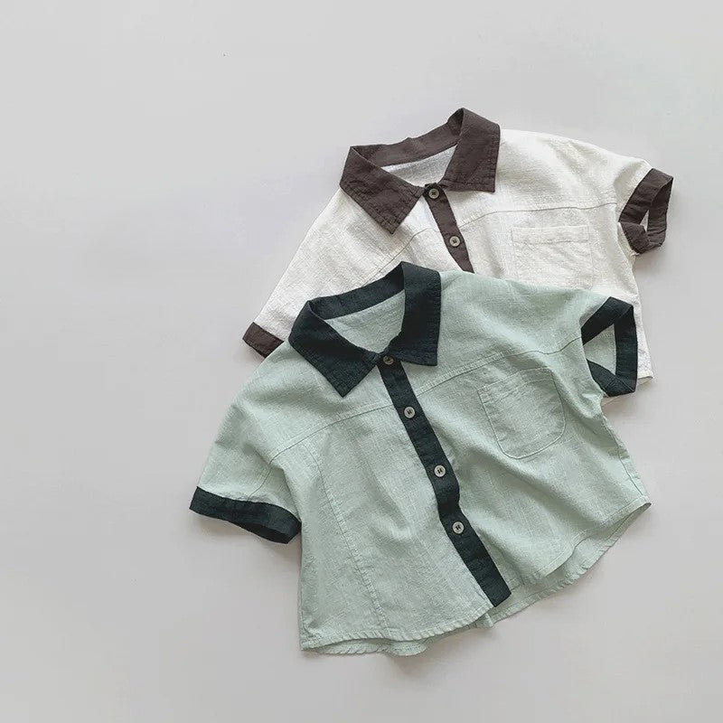 Cotton 2-Colour T-Shirt