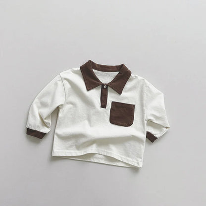 Cotton 1-Pokcet Polo Shirt