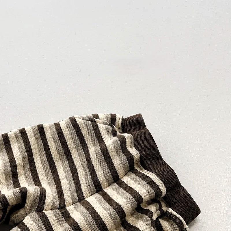 Striped Fleece Sweatpants