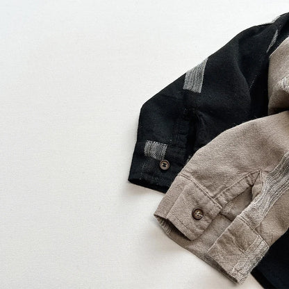 Patched Cotton Button Shirt