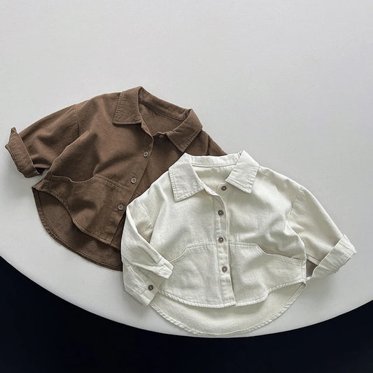 Cotton Oversized Button Shirt