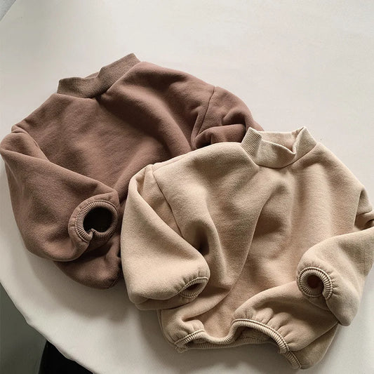 Fleece Turtleneck Sweatshirt