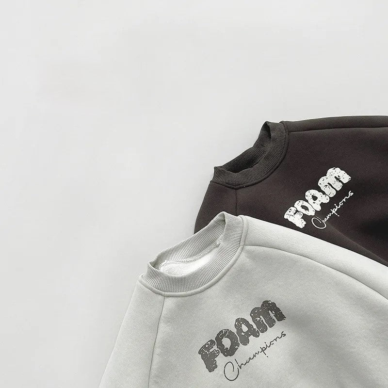 Foam Fleece Sweatshirt