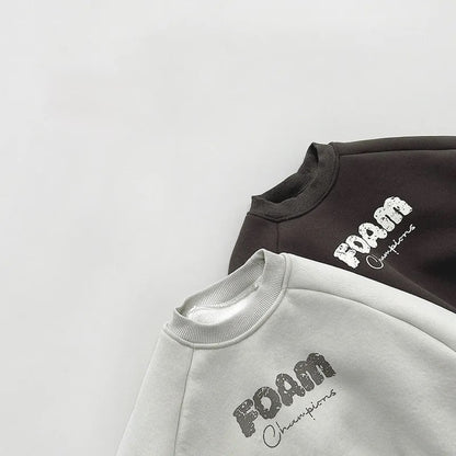 Foam Fleece Sweatshirt