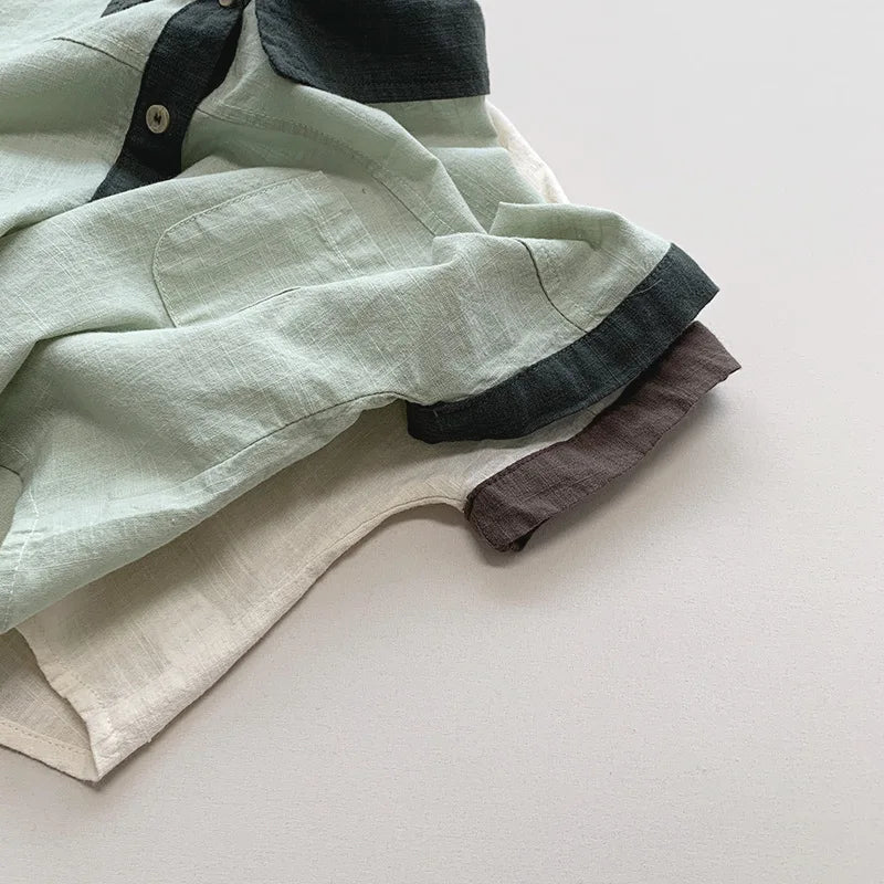 Cotton 2-Colour T-Shirt