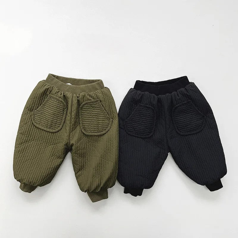 Warm Winter Loose Solid Pants