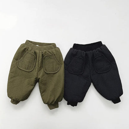 Warm Winter Loose Solid Pants