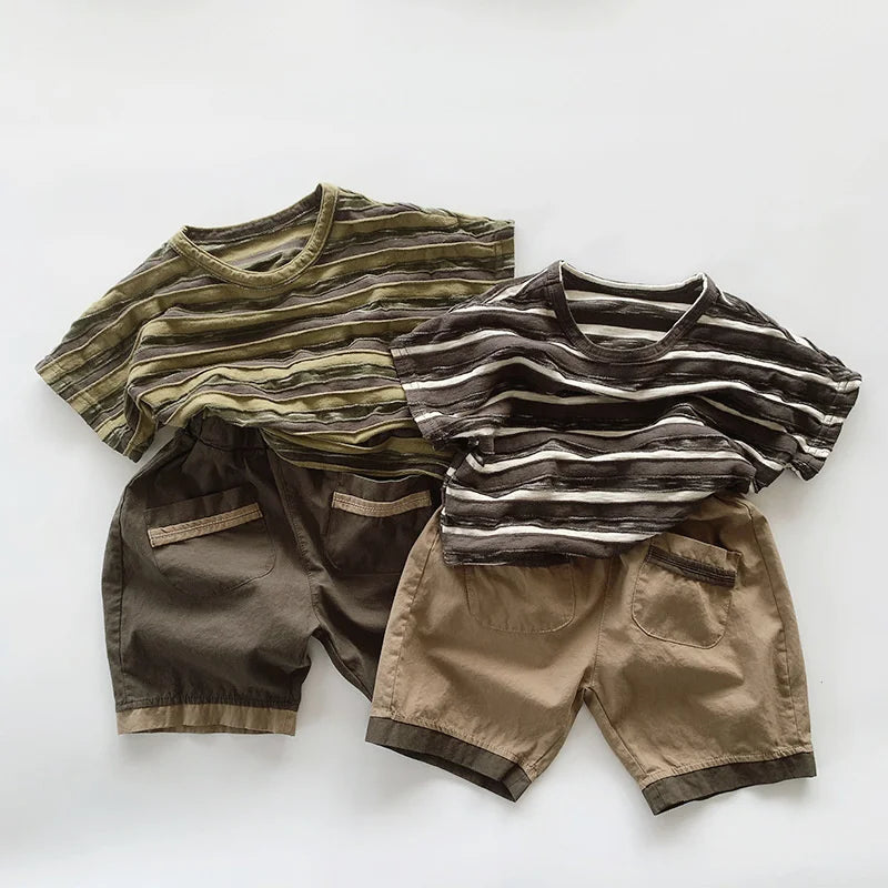 2-Colour Brownie Shorts