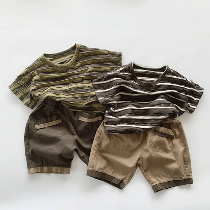2-Colour Brownie Shorts