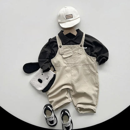 Strapped Square Overalls