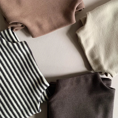 Warm Turtleneck Long Sleeve Soft Top