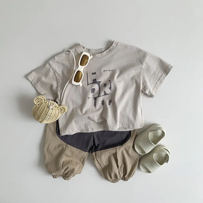 2-Colour Cotton Pants