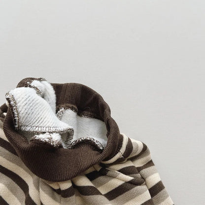 Striped Fleece Sweatpants