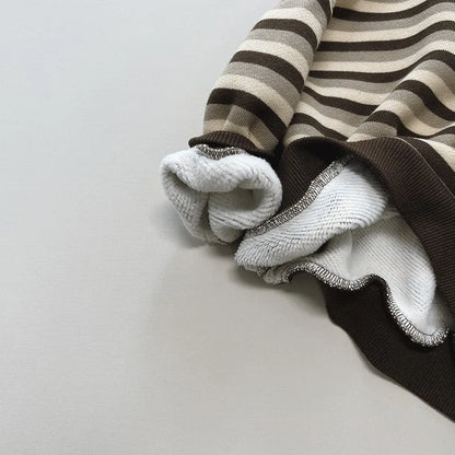 Striped Fleece Sweatshirts