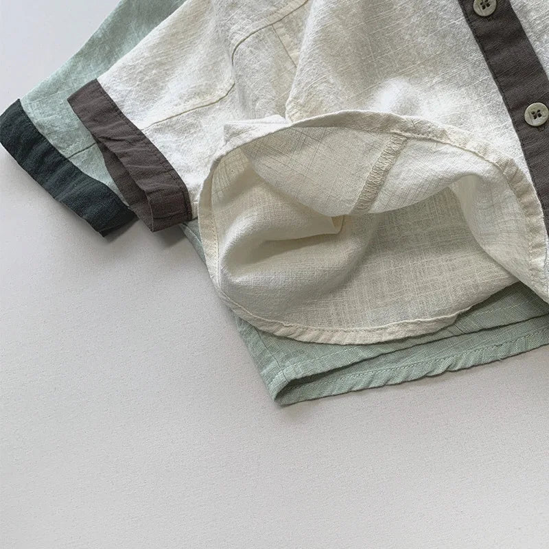 Cotton 2-Colour T-Shirt