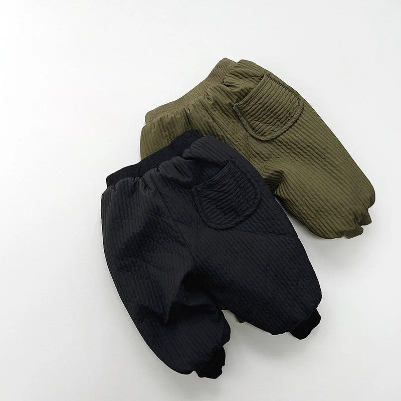 Warm Winter Loose Solid Pants