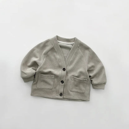 Cotton 2-Pocket Cardigan