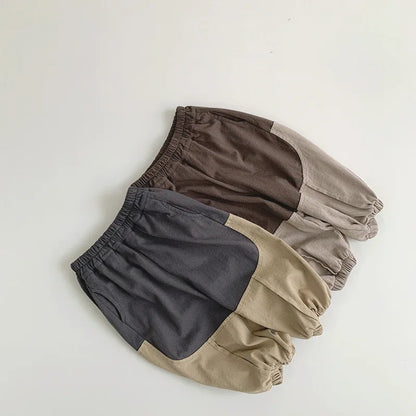 2-Colour Cotton Pants