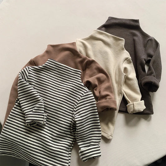 Warm Turtleneck Long Sleeve Soft Top