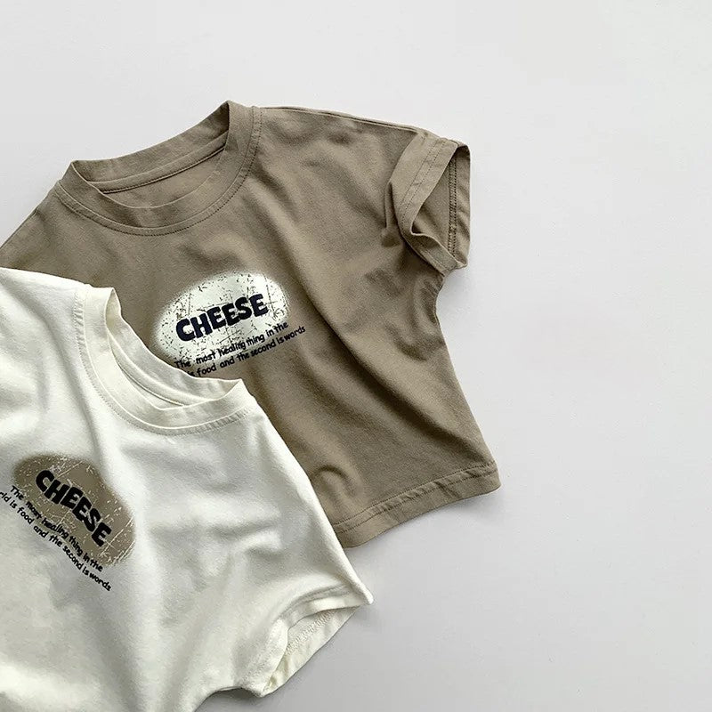 Cheese Letter T-Shirt