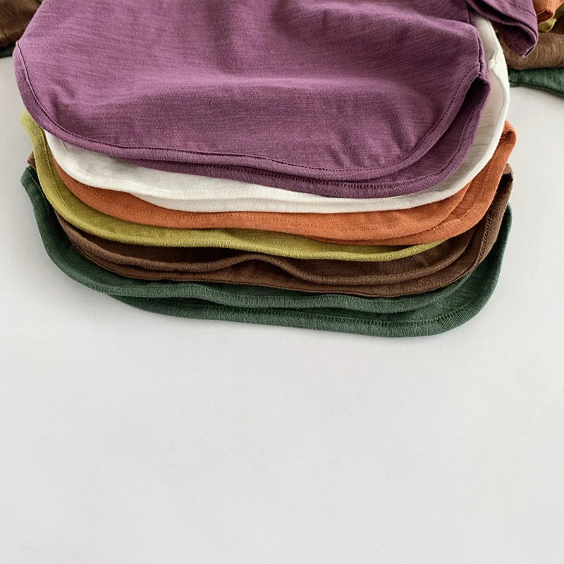 Cotton Short Sleeve Colourful Top