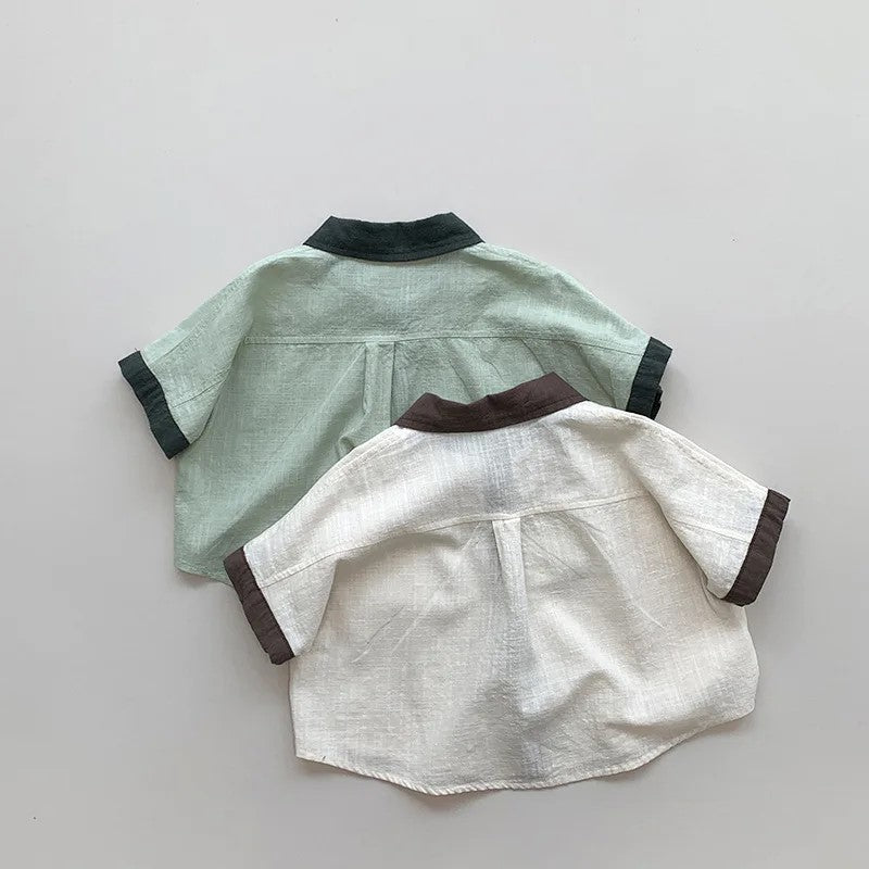 Cotton 2-Colour T-Shirt