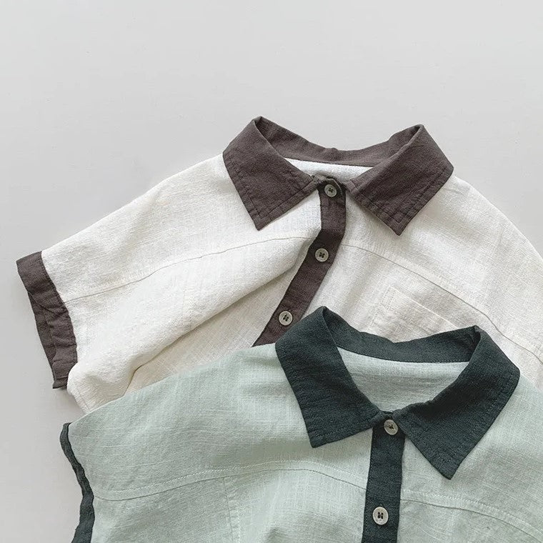 Cotton 2-Colour T-Shirt